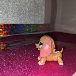 WALKING Littlest Pet Shop Wiener dog- WORKING